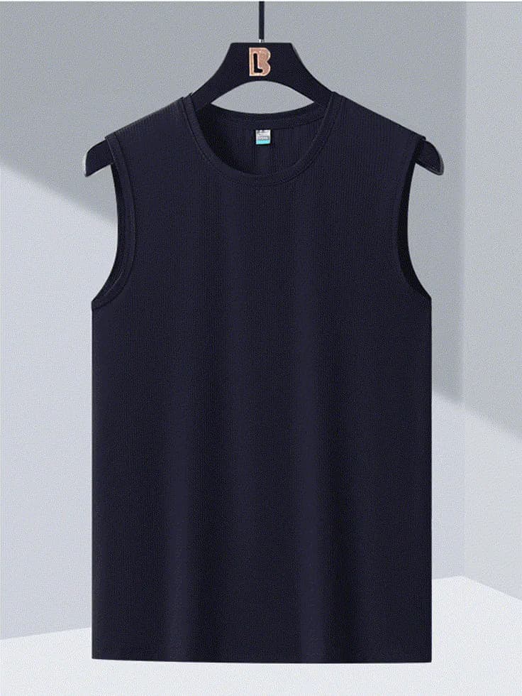 Black tank top