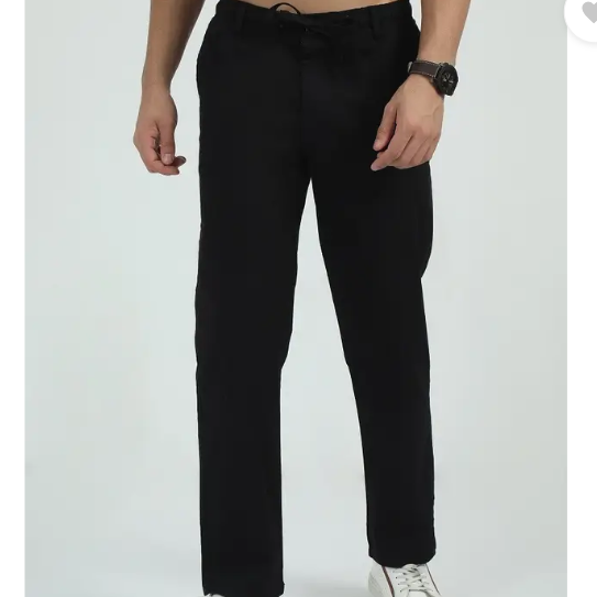 black linen pant🖤