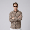 Brown Plaid Shirt